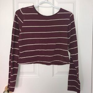 Long sleeve Crop top